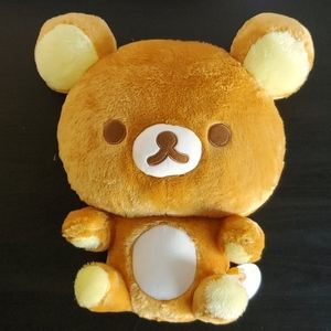 Sanrio Big Head Rilakkuma Plushie Jumbo Sized